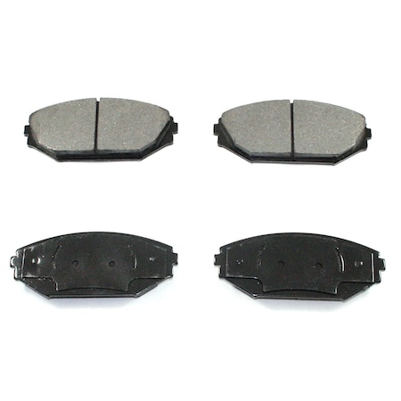 Pronto Dura Premium Brake Pads Front, Bp793Ms BP793MS
